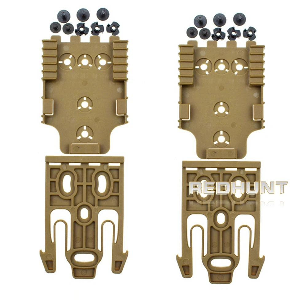 QLS Kit de accesorios para funda de pistola, adaptador de funda de pistola, Kit de sistema de bloqueo rápido con polímero QLS 19 y 22