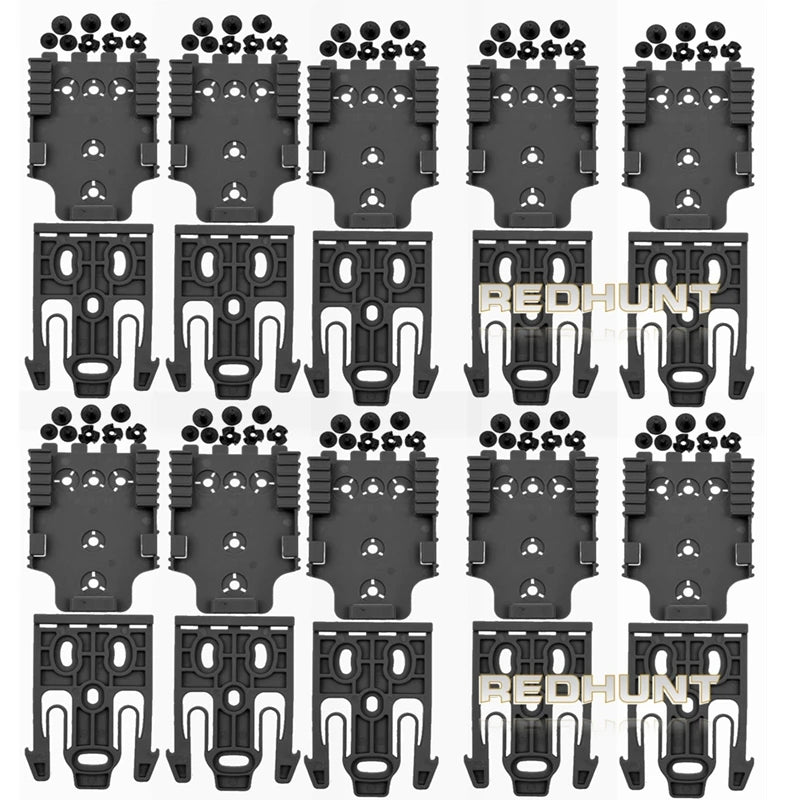 QLS Kit de accesorios para funda de pistola, adaptador de funda de pistola, Kit de sistema de bloqueo rápido con polímero QLS 19 y 22