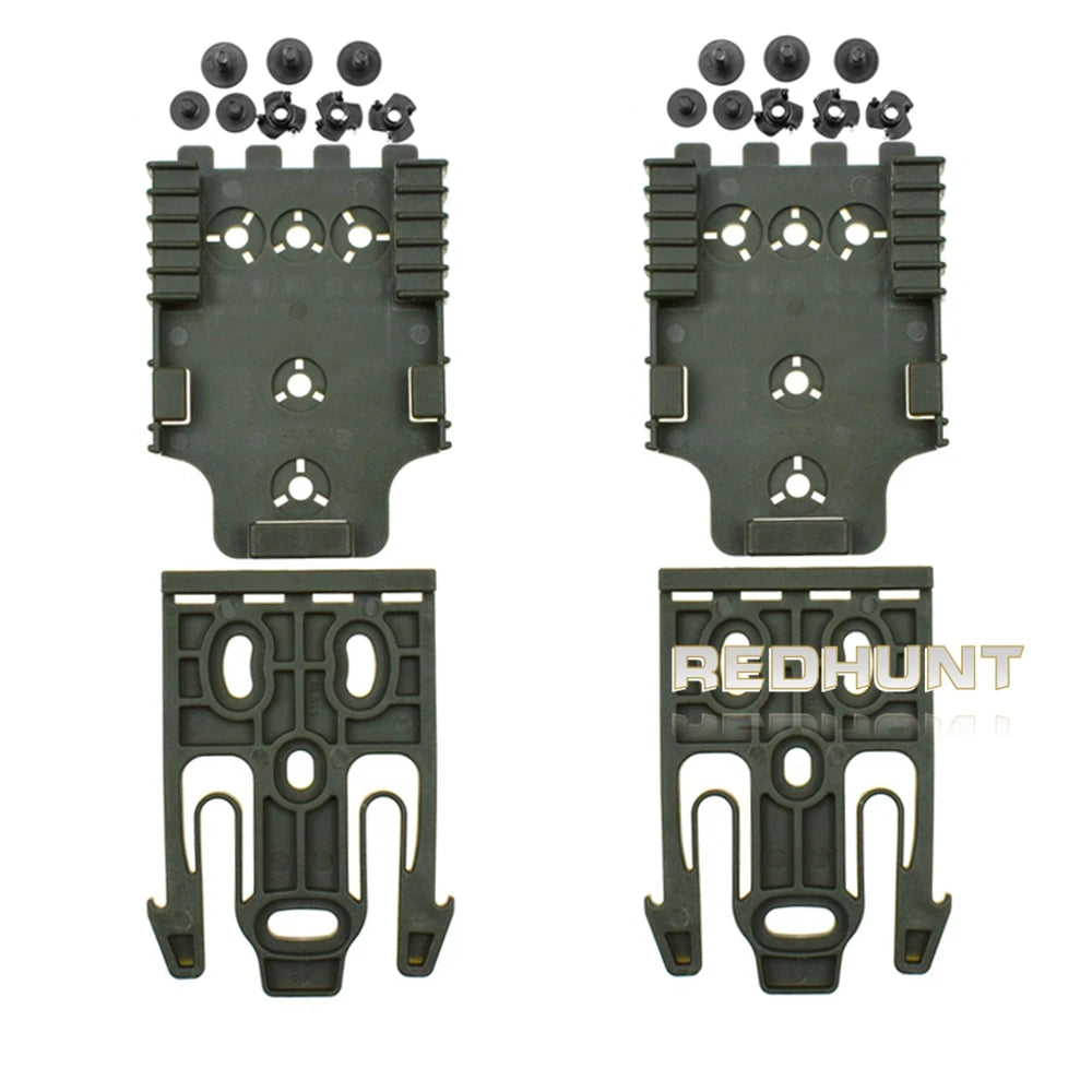 QLS Kit de accesorios para funda de pistola, adaptador de funda de pistola, Kit de sistema de bloqueo rápido con polímero QLS 19 y 22