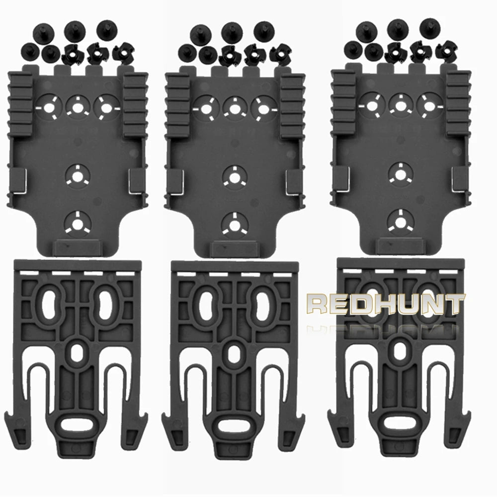 QLS Kit de accesorios para funda de pistola, adaptador de funda de pistola, Kit de sistema de bloqueo rápido con polímero QLS 19 y 22