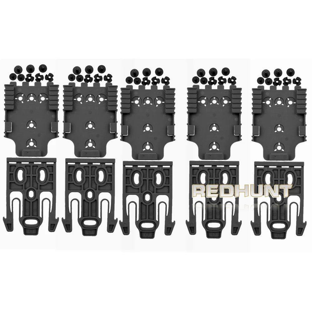 QLS Kit de accesorios para funda de pistola, adaptador de funda de pistola, Kit de sistema de bloqueo rápido con polímero QLS 19 y 22