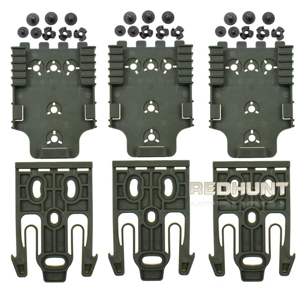 QLS Kit de accesorios para funda de pistola, adaptador de funda de pistola, Kit de sistema de bloqueo rápido con polímero QLS 19 y 22