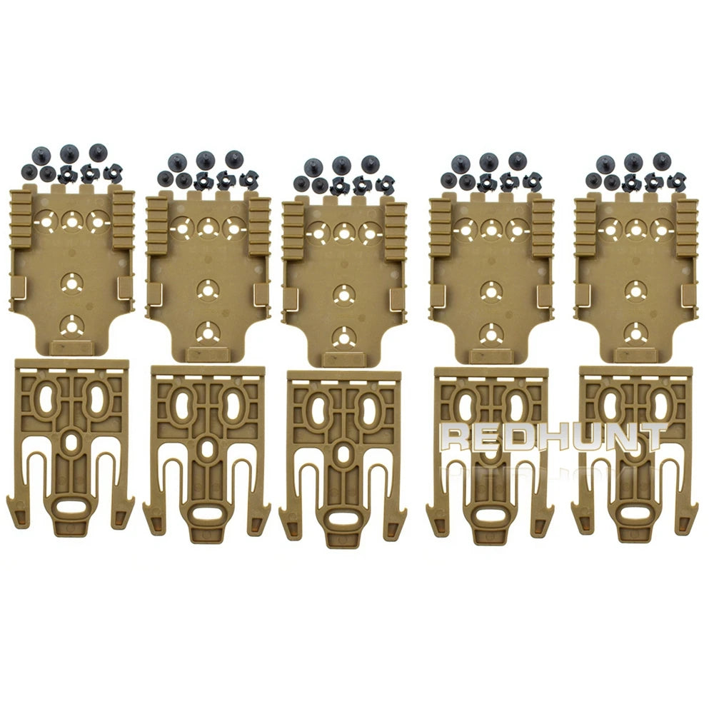 QLS Kit de accesorios para funda de pistola, adaptador de funda de pistola, Kit de sistema de bloqueo rápido con polímero QLS 19 y 22
