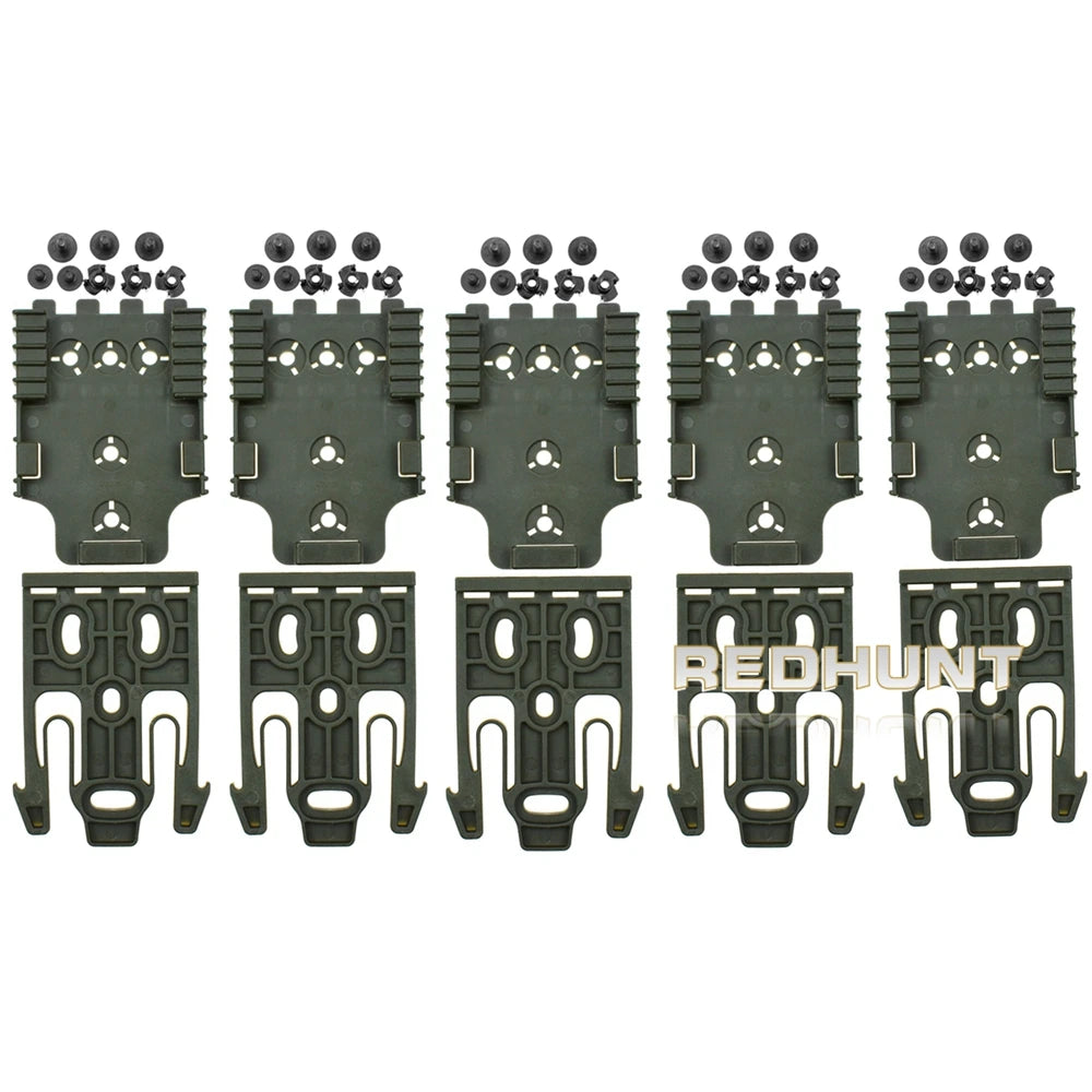 QLS Kit de accesorios para funda de pistola, adaptador de funda de pistola, Kit de sistema de bloqueo rápido con polímero QLS 19 y 22