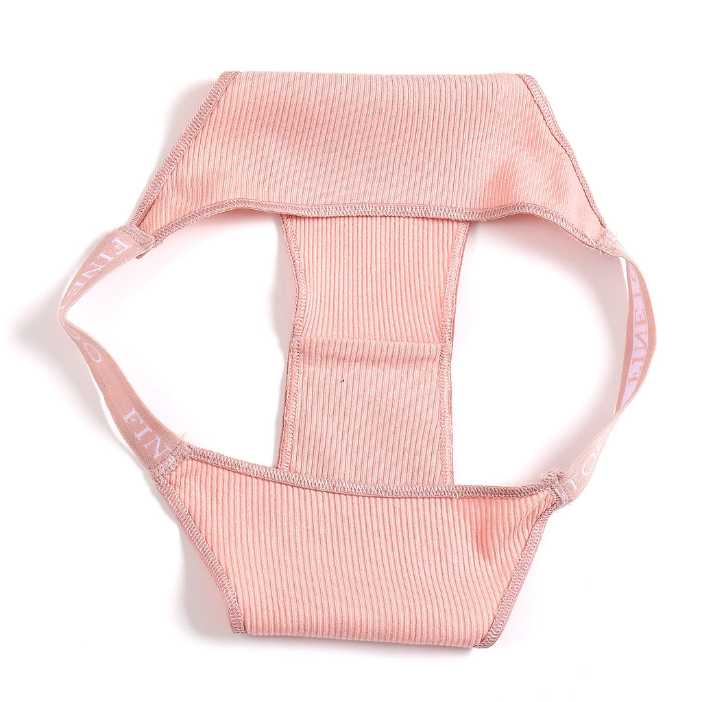 5 unids/set de lencería Sexy para mujer, bragas de algodón con letras Finetoo, calzoncillos femeninos de cintura baja, ropa interior cómoda, ropa interior íntima para mujer
