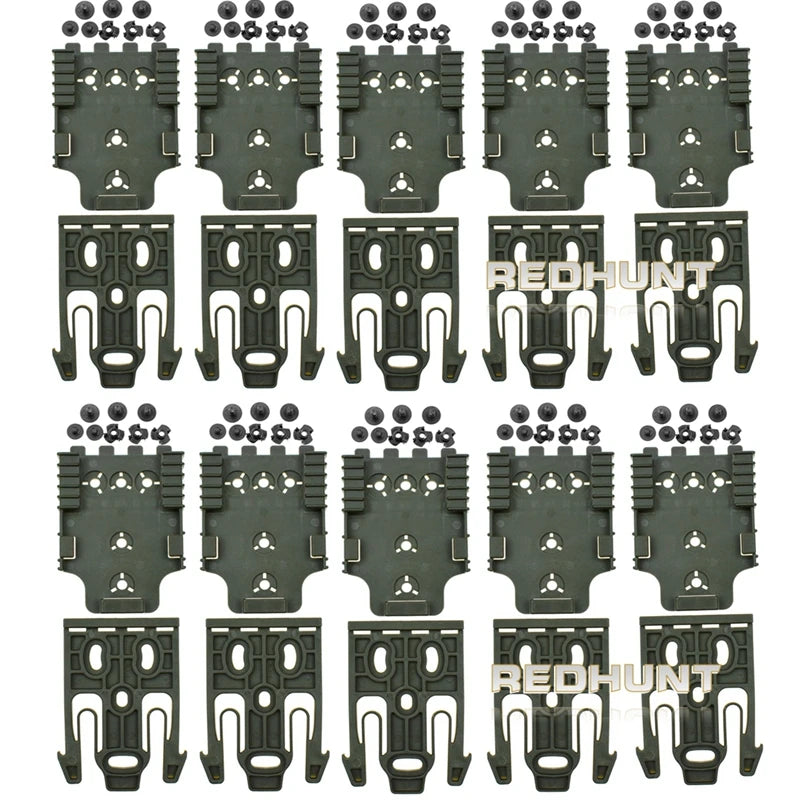 QLS Kit de accesorios para funda de pistola, adaptador de funda de pistola, Kit de sistema de bloqueo rápido con polímero QLS 19 y 22
