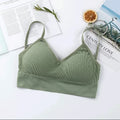 Tops de tubo para mujer, sujetador deportivo para mujer, ropa interior push-up, Tops deportivos sin costuras, lencería Sexy, Tops para mujer, sujetador para niña