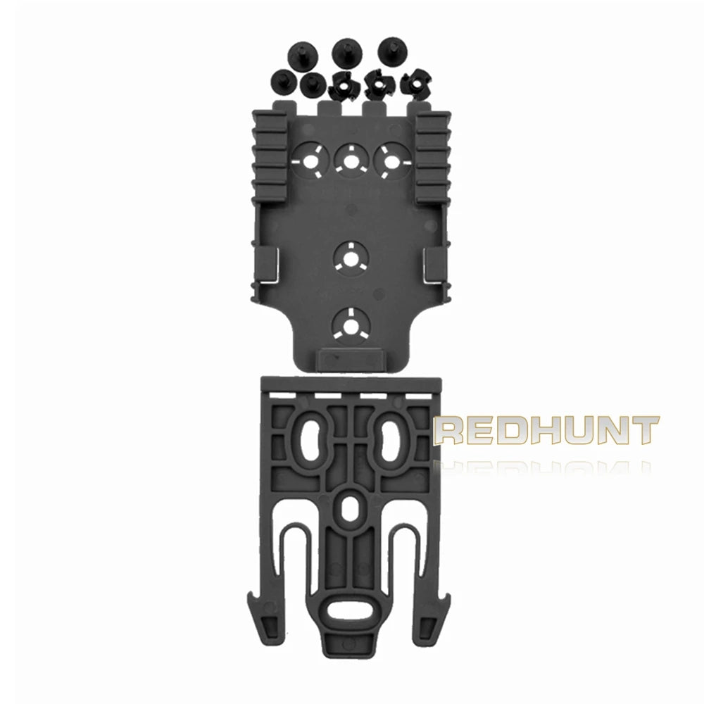 QLS Kit de accesorios para funda de pistola, adaptador de funda de pistola, Kit de sistema de bloqueo rápido con polímero QLS 19 y 22