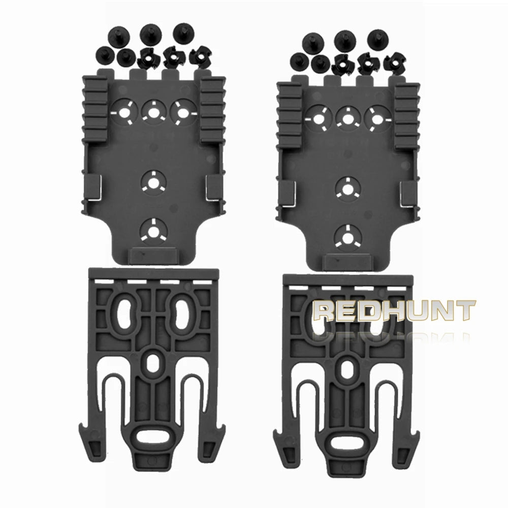 QLS Kit de accesorios para funda de pistola, adaptador de funda de pistola, Kit de sistema de bloqueo rápido con polímero QLS 19 y 22