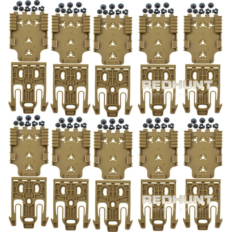 QLS Kit de accesorios para funda de pistola, adaptador de funda de pistola, Kit de sistema de bloqueo rápido con polímero QLS 19 y 22