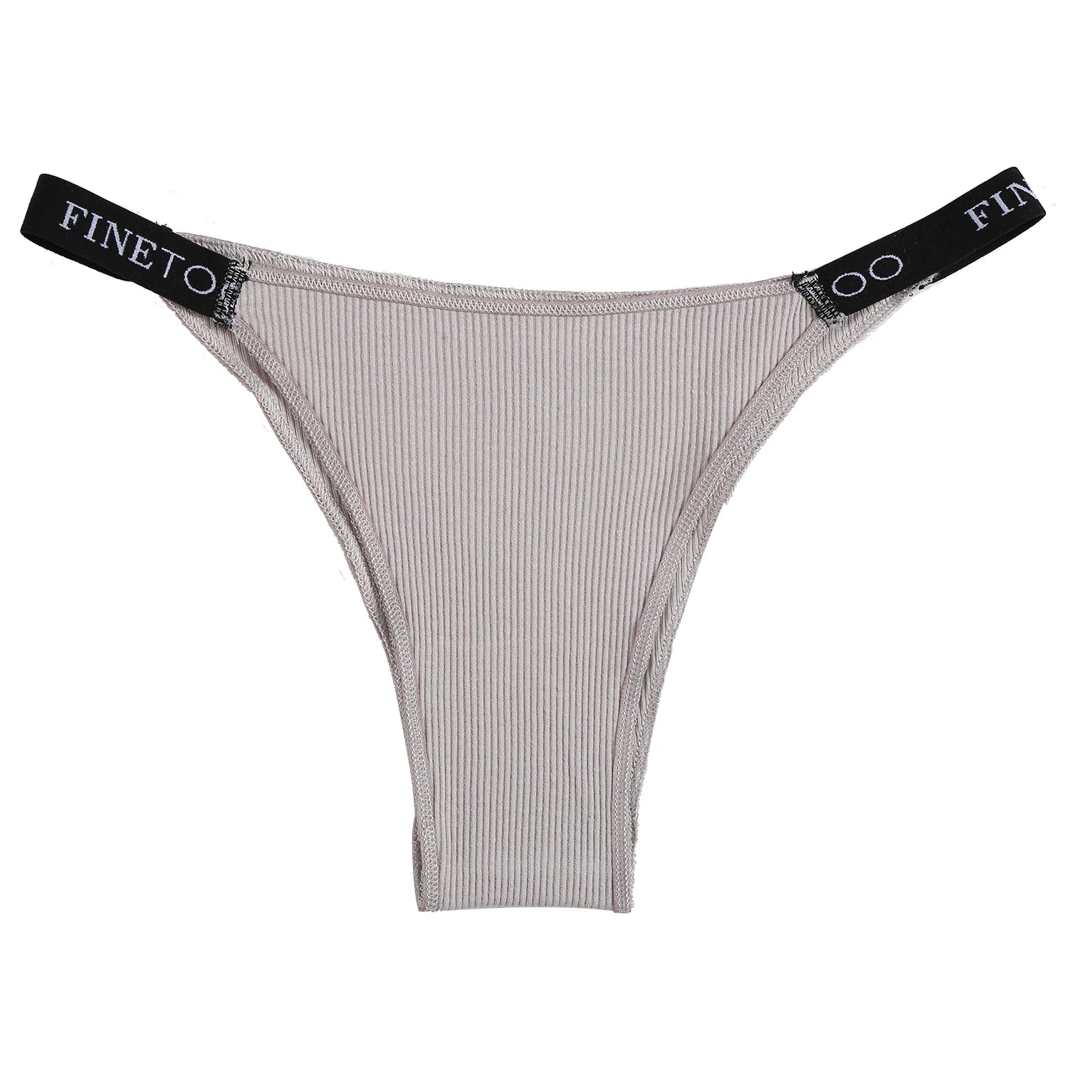 5 unids/set de lencería Sexy para mujer, bragas de algodón con letras Finetoo, calzoncillos femeninos de cintura baja, ropa interior cómoda, ropa interior íntima para mujer