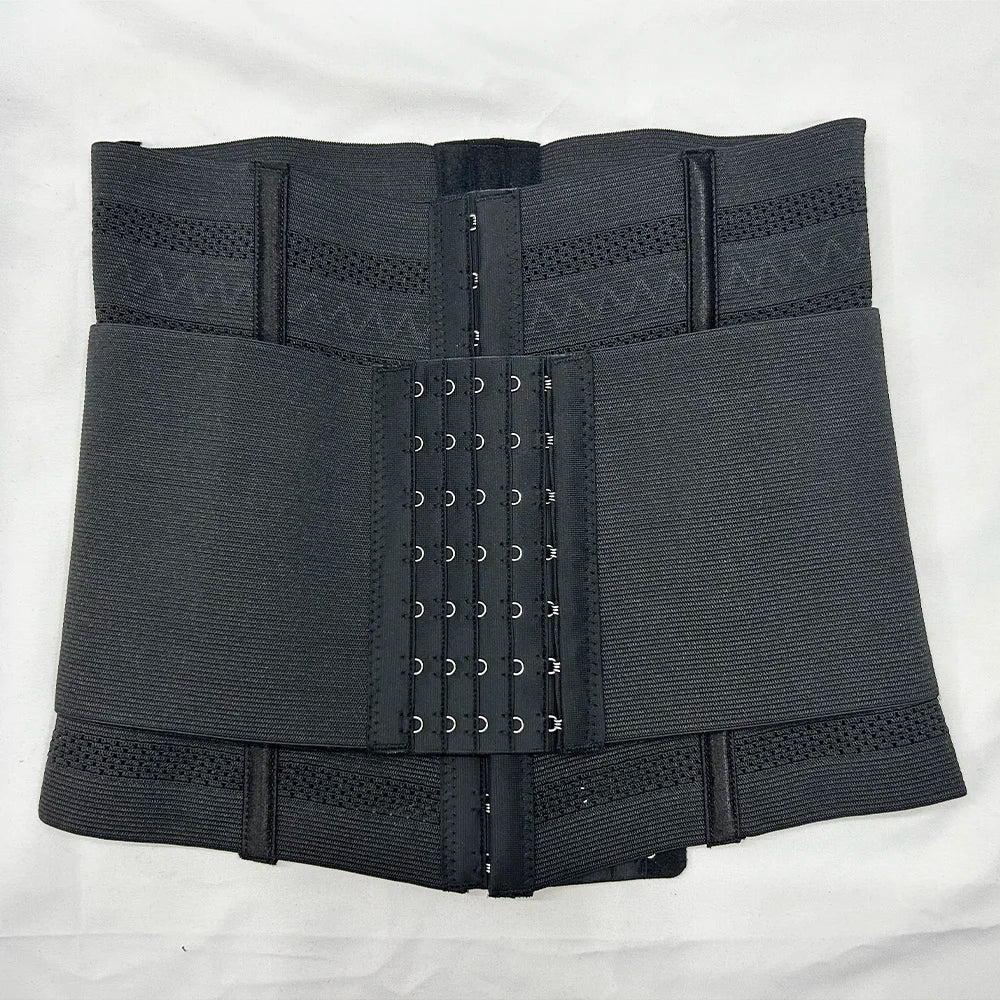 Entrenador de cintura moldeador de cuerpo para mujer, Control de barriga, envoltura adelgazante, faja reductora de vientre plano, cinturones de corsé