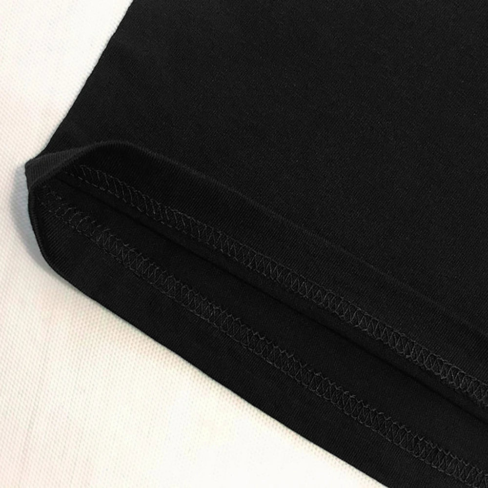 CLOOCL-Camiseta con estampado de gato para mujer, camisa divertida de algodón con pegatina de bolsillo de dedo medio, ropa informal Y2K