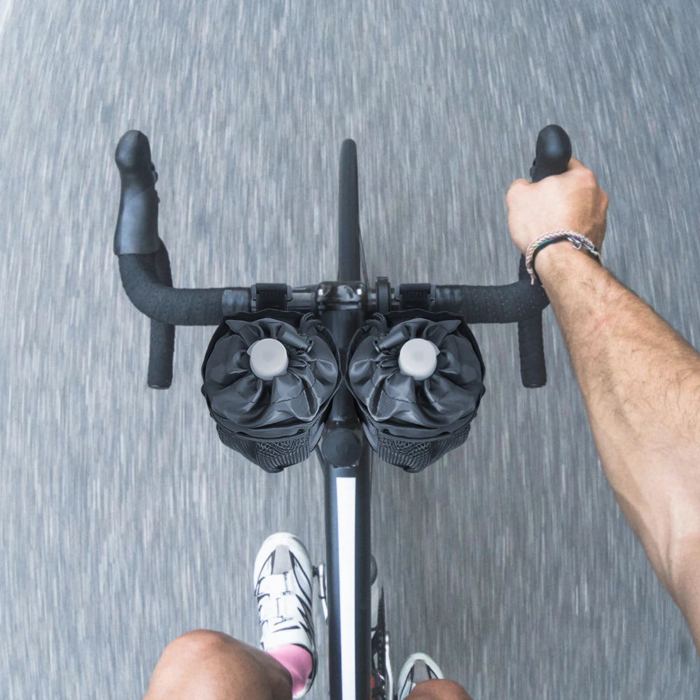 NEWBOLER-bolsa para bicicleta, portabotellas de agua para ciclismo, bolsa para hervidor aislado para bicicleta de montaña, bolsa para manillar de montar, accesorios para bicicleta