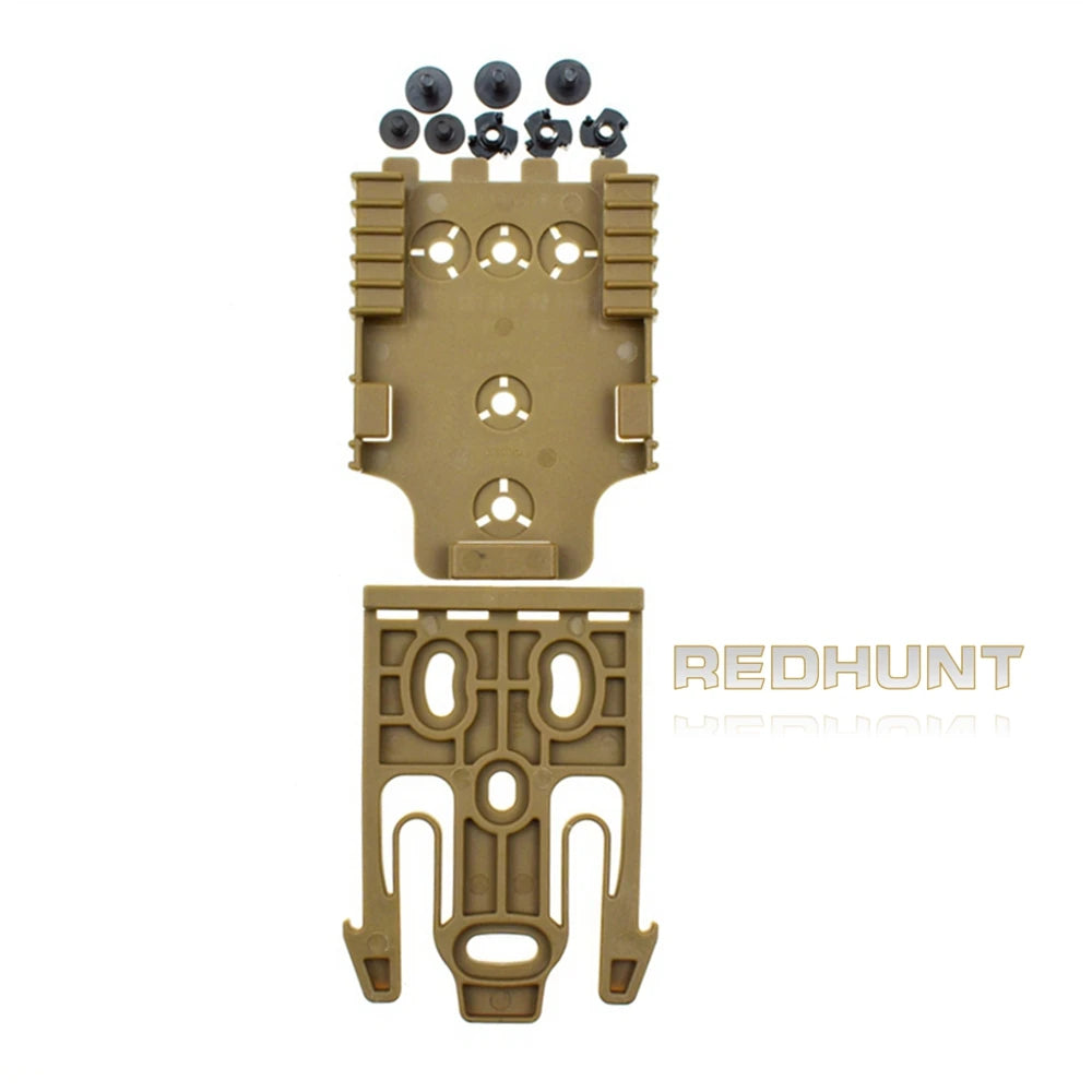 QLS Kit de accesorios para funda de pistola, adaptador de funda de pistola, Kit de sistema de bloqueo rápido con polímero QLS 19 y 22