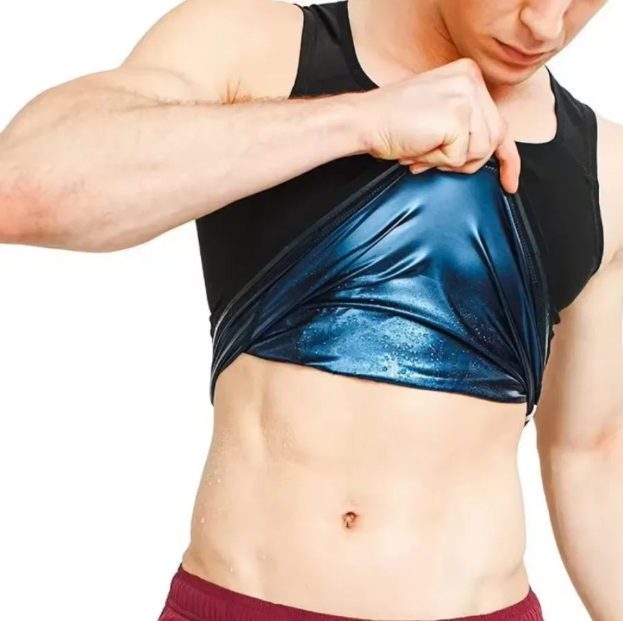 2/1 chaleco adelgazante para hombre, Body adelgazante, corsé de cintura adelgazante, chaleco adelgazante, ropa moldeadora adelgazante con recorte de barriga