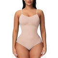 Body moldeador breve sin costuras sólido de 1 pieza, moldeador de cuerpo más delgado para levantamiento de glúteos y Control de barriga, ropa interior para mujer