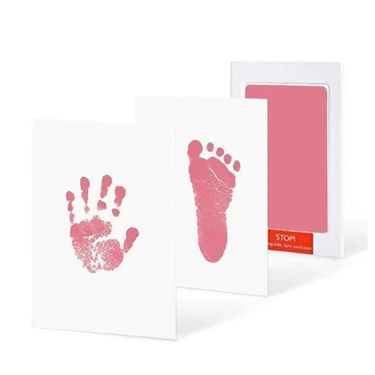 Kit de Almohadillas de Tinta sin Contacto para Huellas de Bebés y Mascotas, Seguro y No Tóxico, para Recién Nacidos de 0 a 10 Meses, Recuerdo de Huellas de Perros