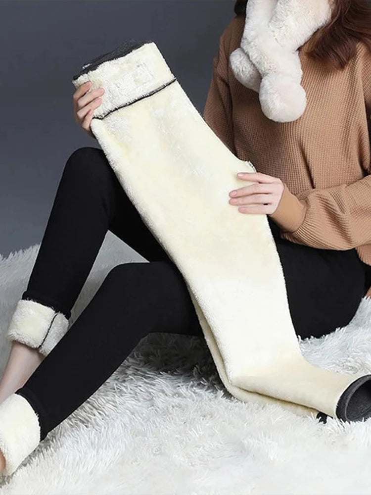 Medias térmicas de lana para mujer, pantimedias translúcidas, elásticas, cálidas y sexys, de cintura alta, ajustadas y gruesas, para invierno,medias termicas mujer,leggins mujer invierno termico,pantalon termico