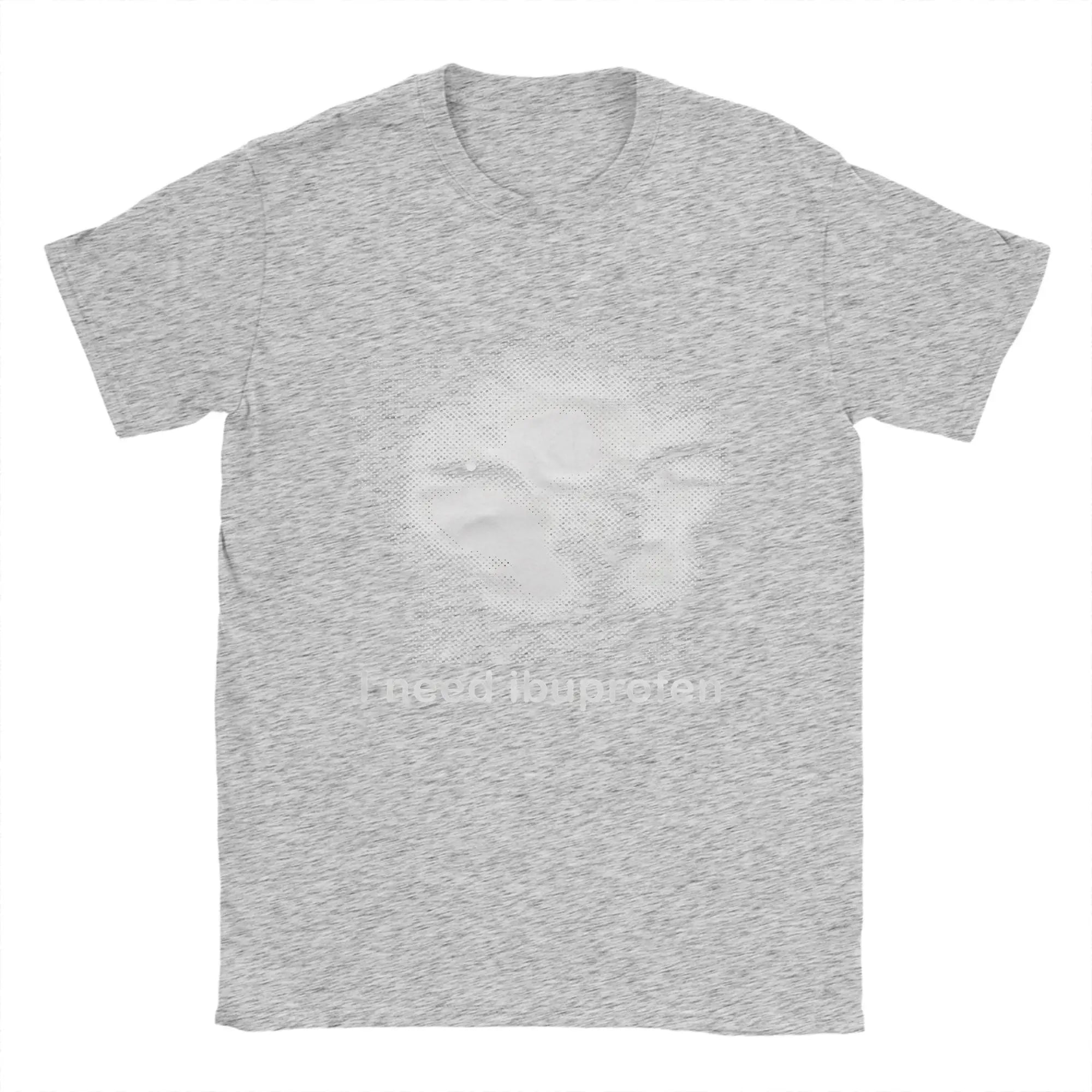 Camiseta con estampado Vintage de gato I Need Ibuprofen, camiseta Retro Y2K de manga corta, camisetas de algodón con cuello redondo de verano 4XL 5XL 6XL