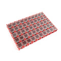 50 unids/set SMD SMT contenedor de componentes electrónicos Mini kit de cajas de almacenamiento