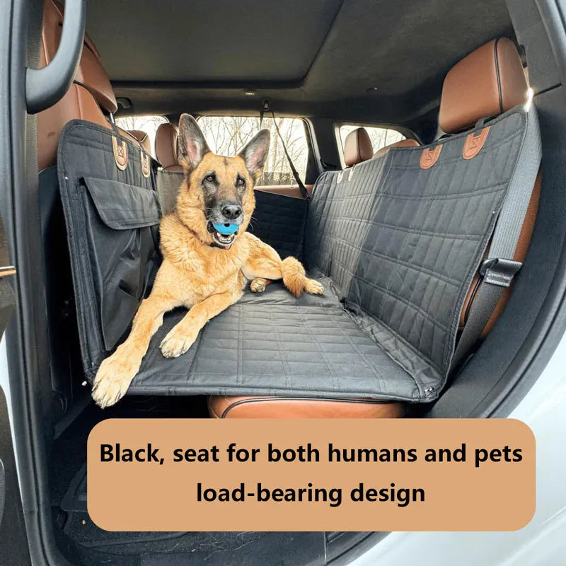 Funda para asiento trasero de coche, cubierta protectora de viaje para perros grandes con rodamiento de 130kg, estera duradera para coches, camiones, SUV, estera de protección impermeable para mascotas