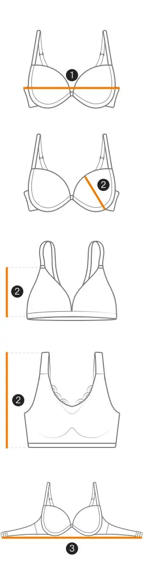 Sujetador de mujer sin aros con cierre frontal, color sólido, cobertura total, copas fijas, más consideradas para personas de mediana edad y mayores individuales
