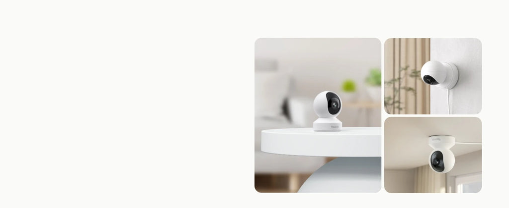 Cámara IP WiFi REOLINK E1 Pro 3K 5MP PT con Seguimiento Automático, Monitor para Bebés, Detección de Personas/Mascotas/Llanto, Audio Bidireccional, Cámara de Seguridad