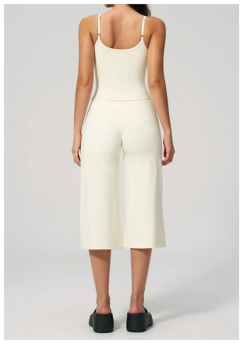 Conjunto Deportivo de Yoga para Mujer, Conjunto de Dos Piezas, Pantalones y Top, Traje Deportivo para Gimnasio, Yoga y Entrenamiento