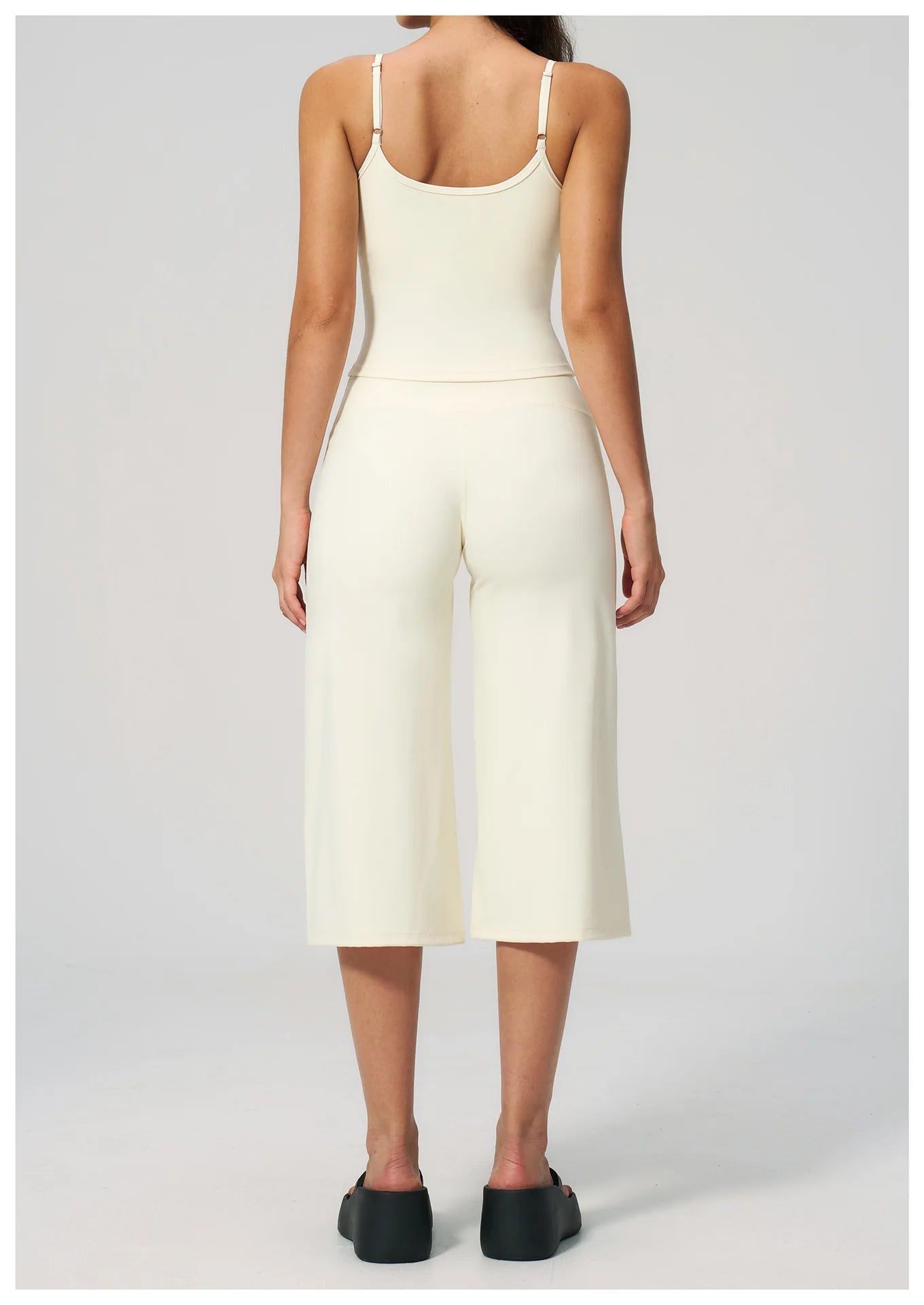 Conjunto Deportivo de Yoga para Mujer, Conjunto de Dos Piezas, Pantalones y Top, Traje Deportivo para Gimnasio, Yoga y Entrenamiento