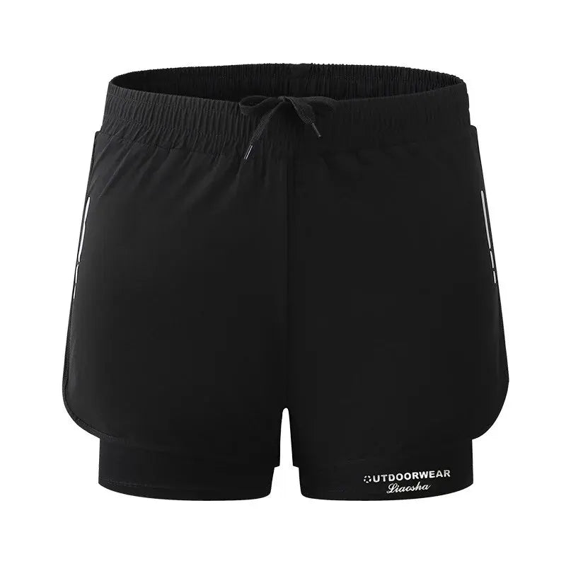 5/1Pantalones de Aloe para hombre, pantalones cortos deportivos, bañadores de dos capas: ¡elegantes, de secado rápido y cómodamente se ajustan para la playa, la piscina y la aguas termales!