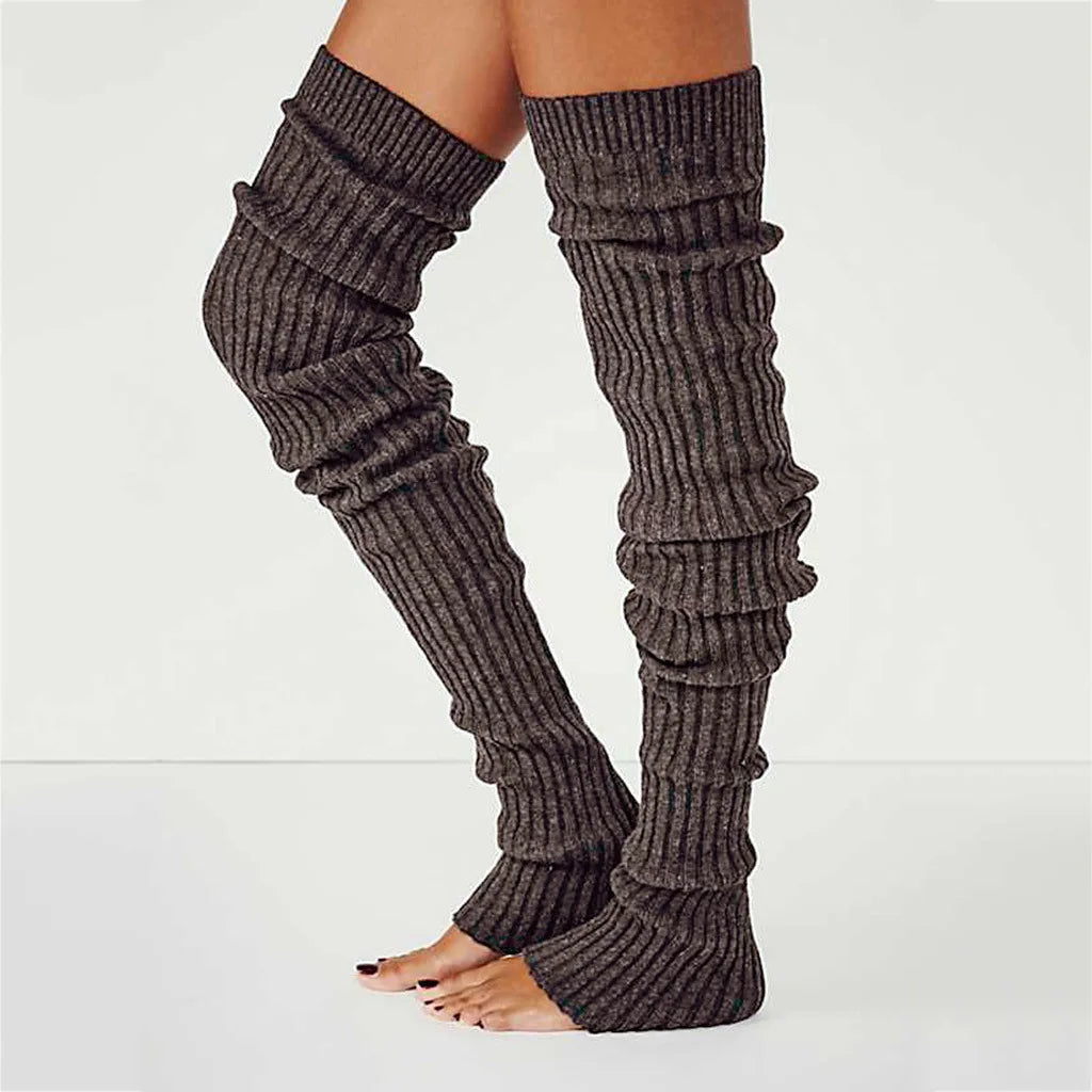 Medias góticas de Anime para mujer, calcetines hasta la rodilla, accesorios de disfraces de Cosplay, calentadores de piernas largas para Yoga, calcetines hasta la rodilla, novedad