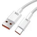 Cable Android 120W 10A USB a tipo C Cable de carga súper rápido para Huawei P40 Honor Cable de datos para Xiaomi Redmi 0,3/1M/1,5 M/2M