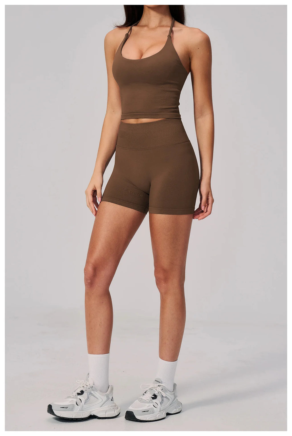 Conjunto de Yoga sin Costuras para Mujer, Ropa Deportiva, Conjunto de Fitness de 2 Piezas, Leggings y Sujetador Deportivo Transpirable, Ropa Deportiva Femenina