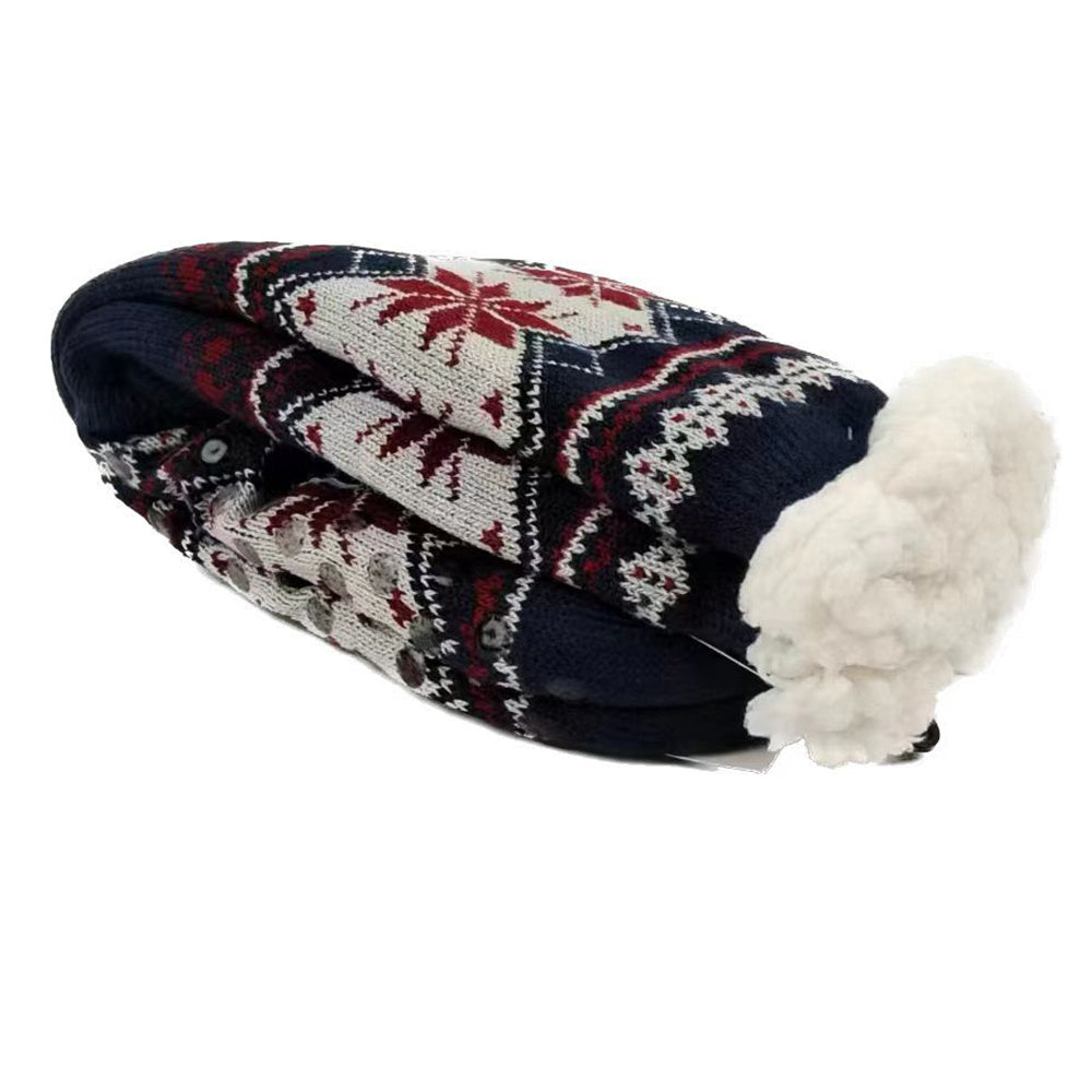 Calcetines de invierno para hombre, calcetín corto esponjoso y cálido de terciopelo suave, térmico, antideslizante, peludo, regalos gruesos, novedad de 2023