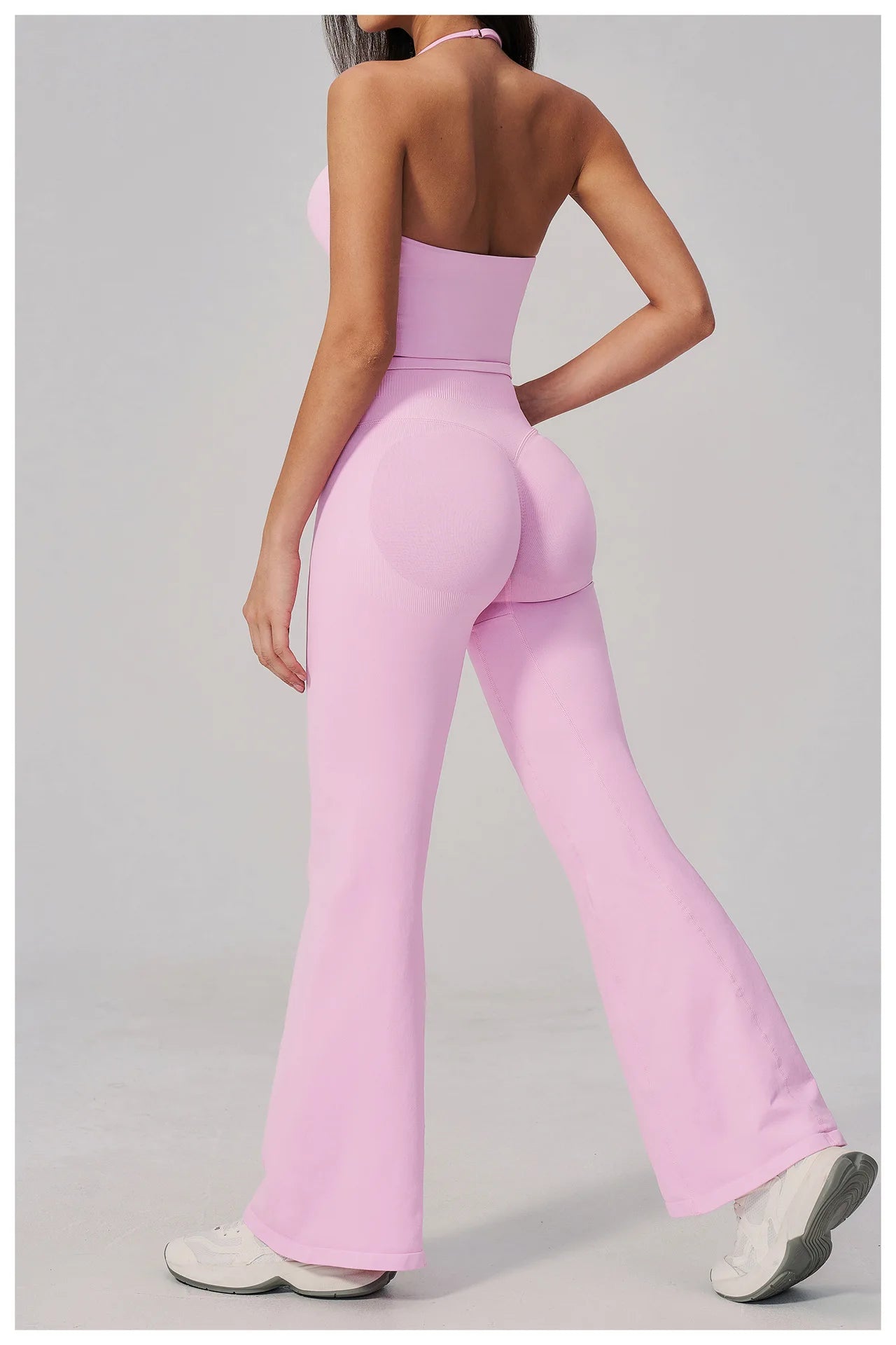 Conjunto de Yoga sin Costuras para Mujer, Ropa Deportiva, Conjunto de Fitness de 2 Piezas, Leggings y Sujetador Deportivo Transpirable, Ropa Deportiva Femenina