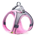 Arnés para Perros y Gatos, Conjunto de Arnés y Correa para el Pecho, Reflectante, Transpirable y Ajustable, para Perros Pequeños y Medianos, para Paseos al Aire Libre