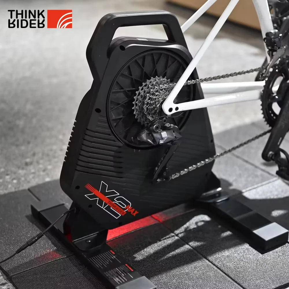 Nuevo ThinkRider X2Max Smart Bike Trainer MTB bicicleta de carretera entrenador doméstico medidor de potencia incorporado Compatible