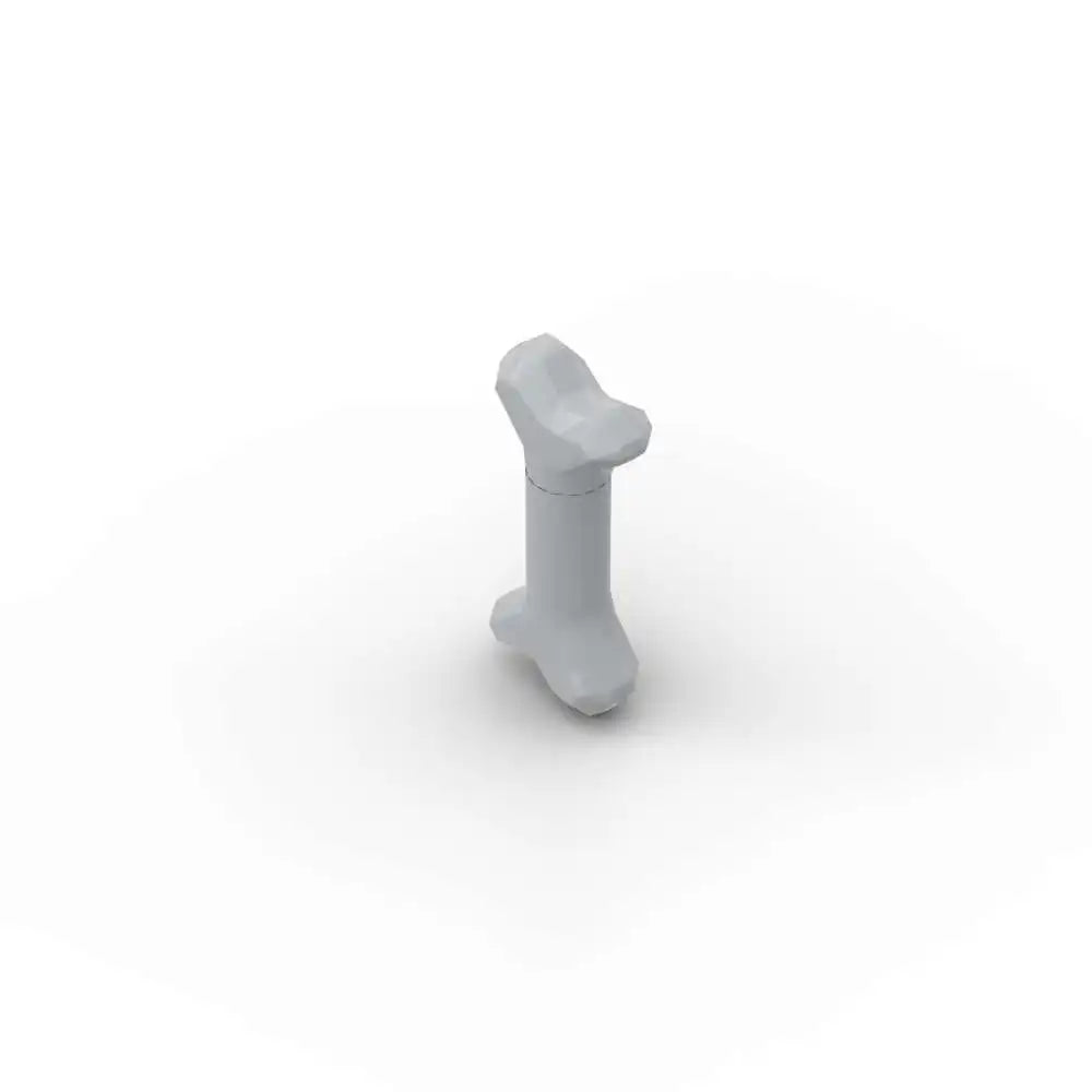 MOC-bloques de construcción de huesos blancos para niños, juguete de ladrillos para armar de perro corto, con diseño de tumba antigua, ideal para regalo de cumpleaños, código 93160, compatible con 10 piezas