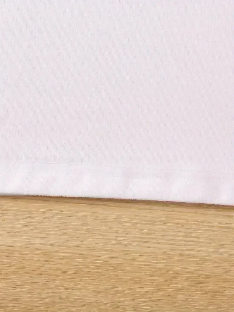 Ropa informal con cuello redondo para mujer, Top para todas las estaciones, camiseta con estampado de diseño de gato divertido para escalar, ropa estética de manga corta