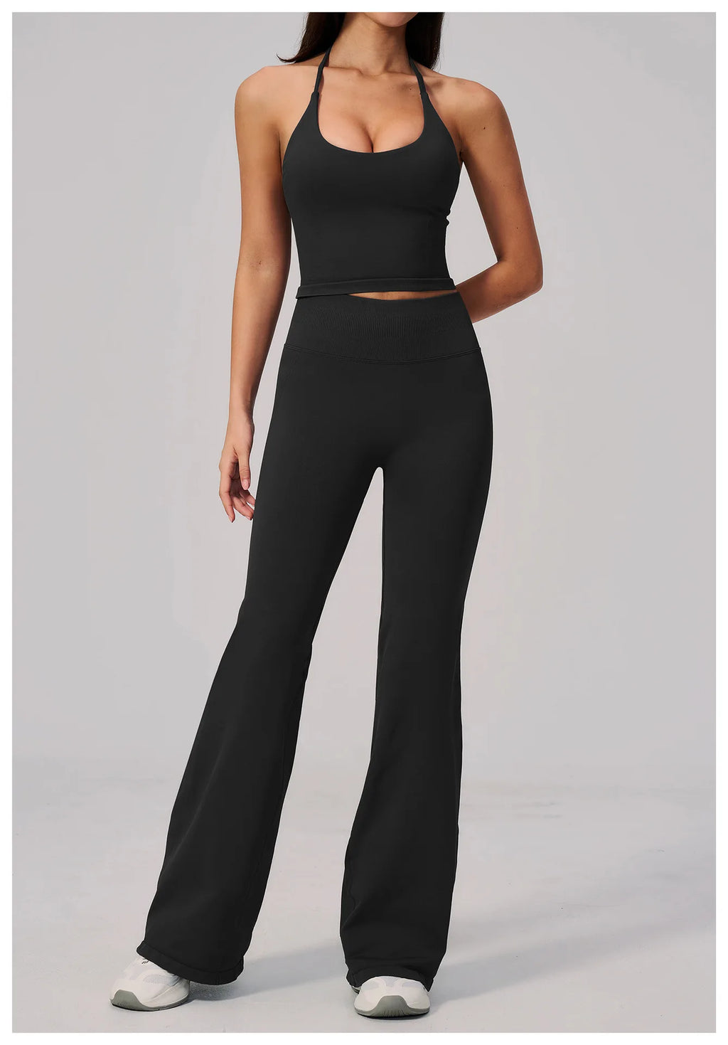 Conjunto de Yoga sin Costuras para Mujer, Ropa Deportiva, Conjunto de Fitness de 2 Piezas, Leggings y Sujetador Deportivo Transpirable, Ropa Deportiva Femenina