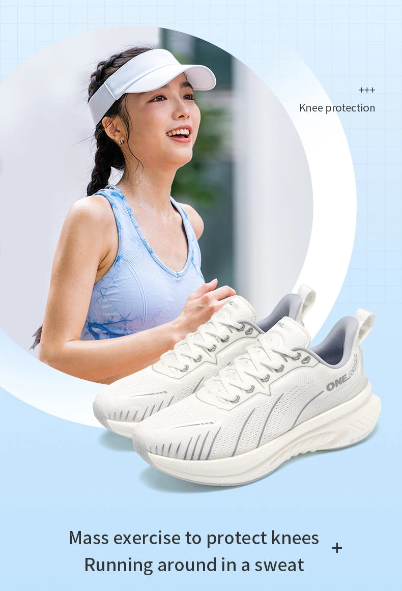 ONEMIX-zapatillas de deporte transpirables para mujer, zapatos deportivos de amortiguación a la moda, color negro, 2024