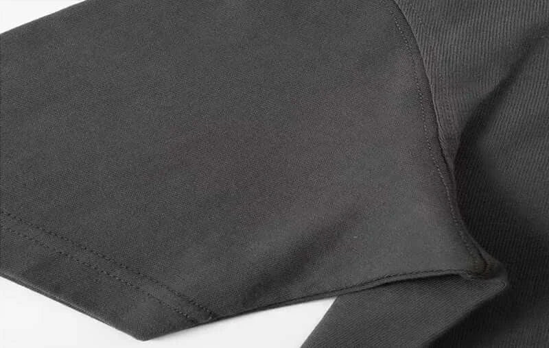 Close-up of the sleeve detail on a Certified Freak Cat Meme T Shirt Cotton Short Sleeve Match My Freak Hard T-shirts.