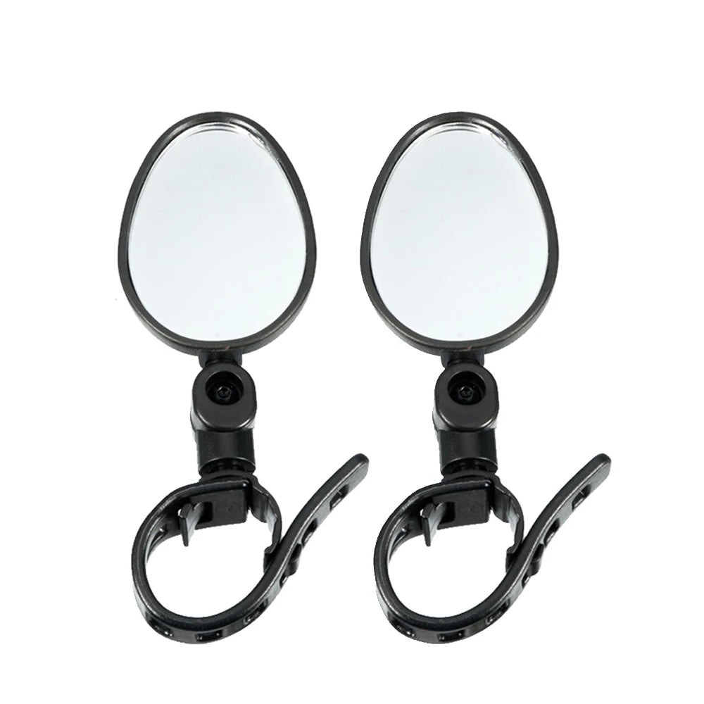 Espejo retrovisor para bicicleta, espejos retrovisores universales giratorios ajustables de 360 grados para manillar de ciclismo, para bicicleta de montaña y carretera, 1/2 Uds.