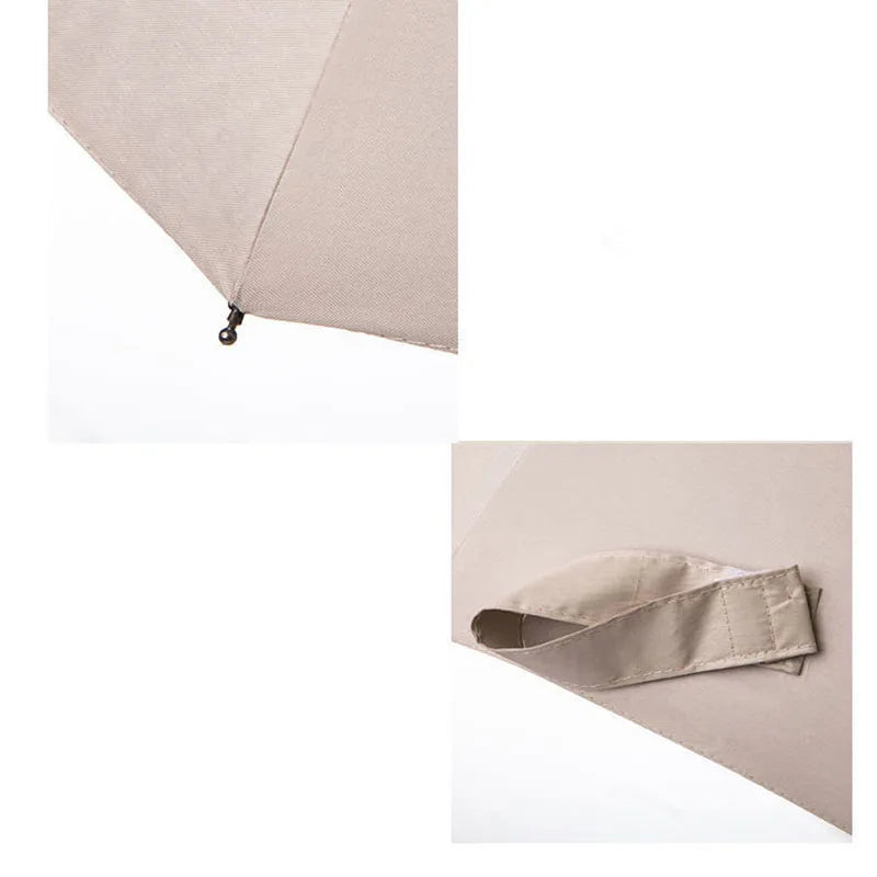 Paraguas reforzado de 24 huesos para hombre y mujer, sombrilla resistente al viento, resistente a los rayos UV, protección solar