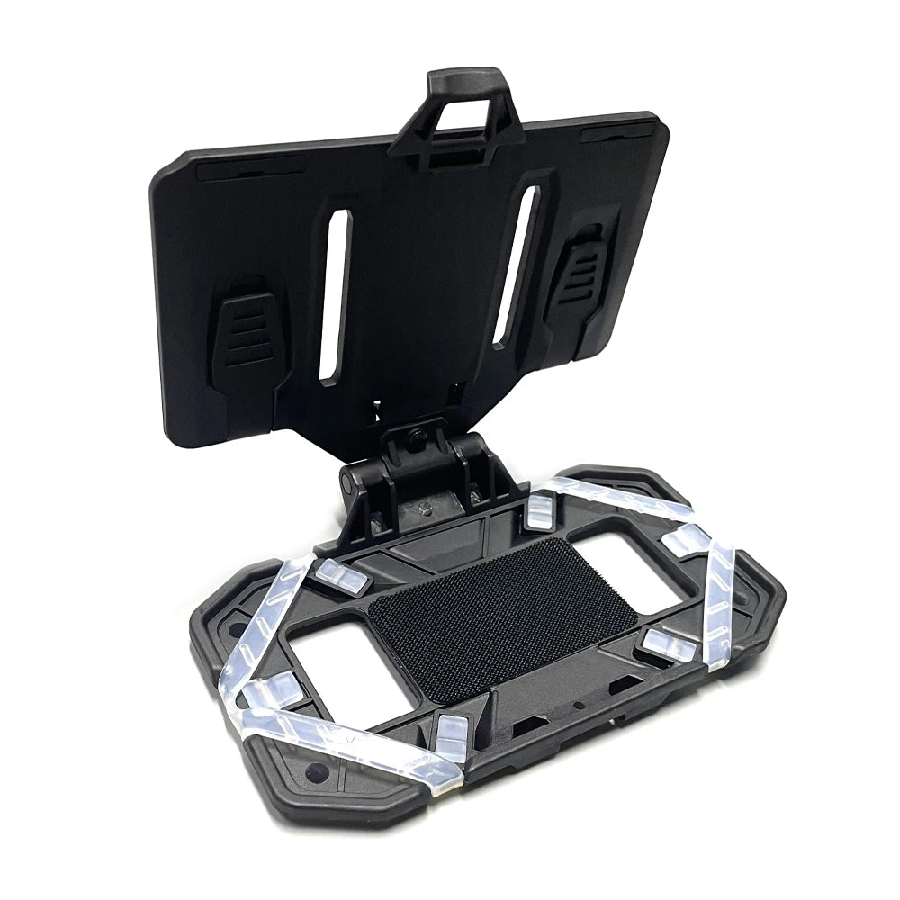 Soporte táctico para teléfono MOLLE, tablero de navegación plegable, equipo de sujeción para teléfono móvil, accesorios para chaleco de caza Airsoft