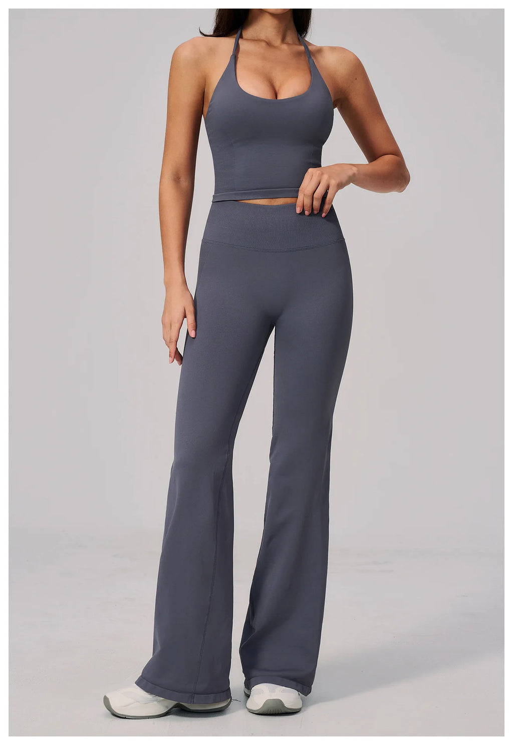 Conjunto de Yoga sin Costuras para Mujer, Ropa Deportiva, Conjunto de Fitness de 2 Piezas, Leggings y Sujetador Deportivo Transpirable, Ropa Deportiva Femenina