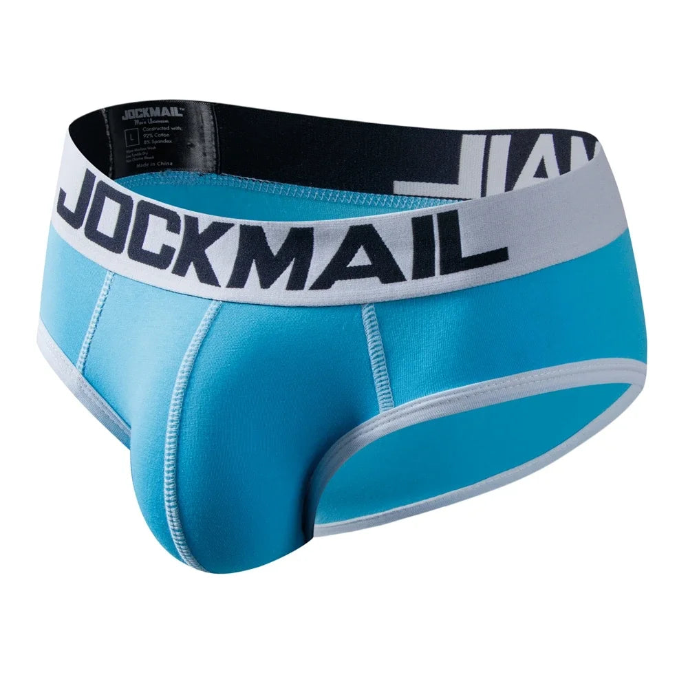 Calzoncillos sexis de marca para Hombre, Bikini, ropa interior masculina, Calzoncillos para Hombre, calzoncillos de algodón para Hombre, Cuecas, ropa interior, uso diario JM339