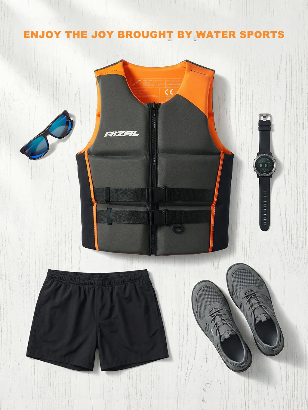 Chaleco salvavidas para adultos, para Surf, Kayak, Wakeboard, lanchas de rescate, balsa, esquí, deportes acuáticos, natación, rescate a la deriva