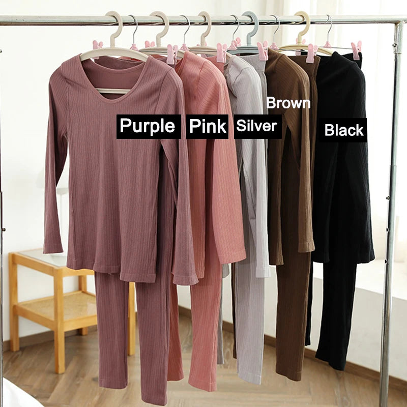 1 Juego de ropa interior térmica cálida, ropa íntima sexi para mujer, Calzoncillos largos con forma de mujer, ropa moldeadora térmica de cuello medio para mujer